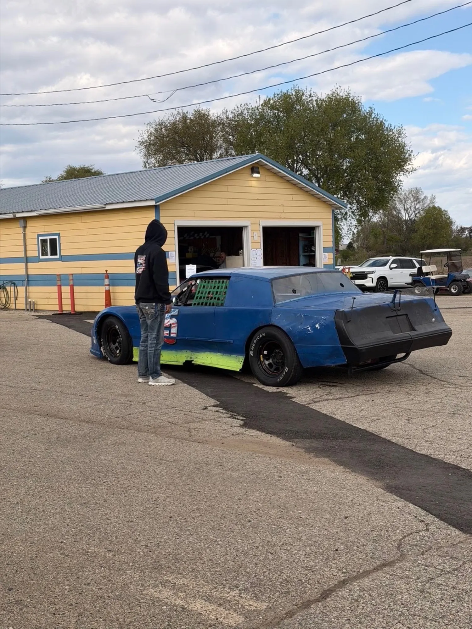 Race day with the #45